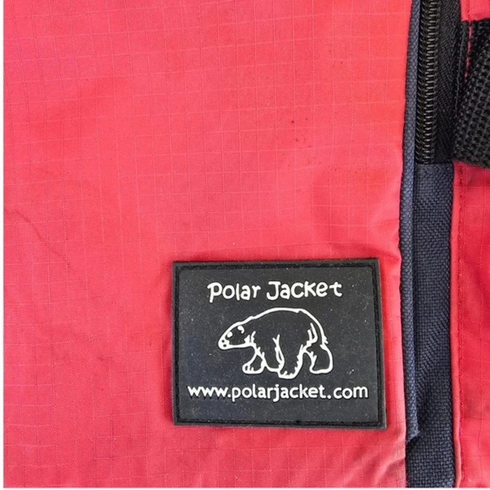 Polar Jacket‎ Rolling cooler Bag Navy Red Ripstop Nylon Wheels Medium  Utility